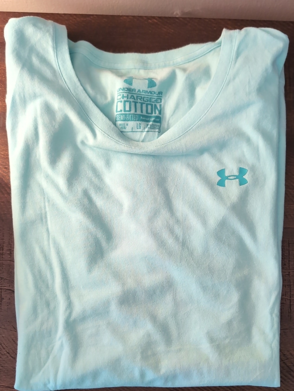 Under Armour Aqua Crew Neck Short Sleeve Tee